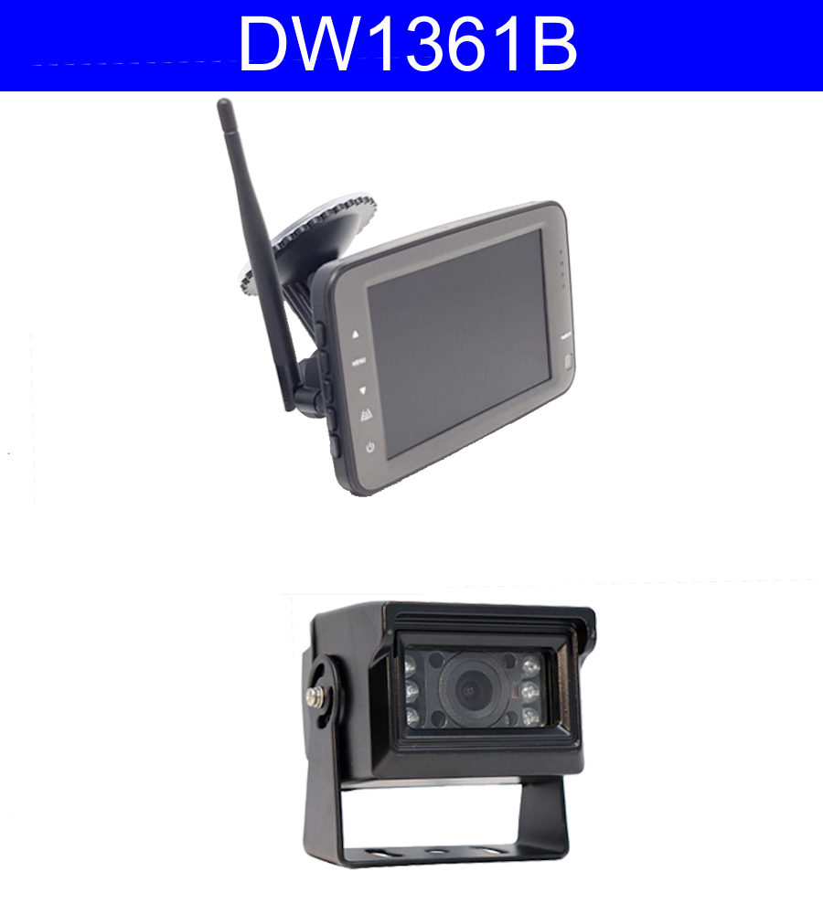 Sony Compact Black Bracket Wireless Reversing Camera Kit with 5'' monitor